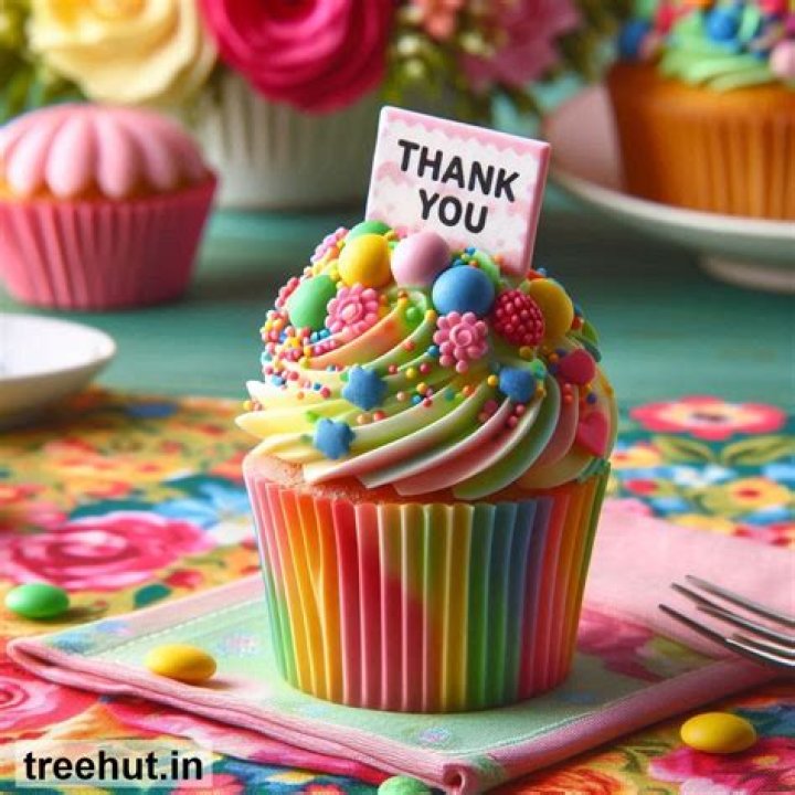 Sweet Treats Thank You Cupcake party, Thank you cupcakes, Thank you notes