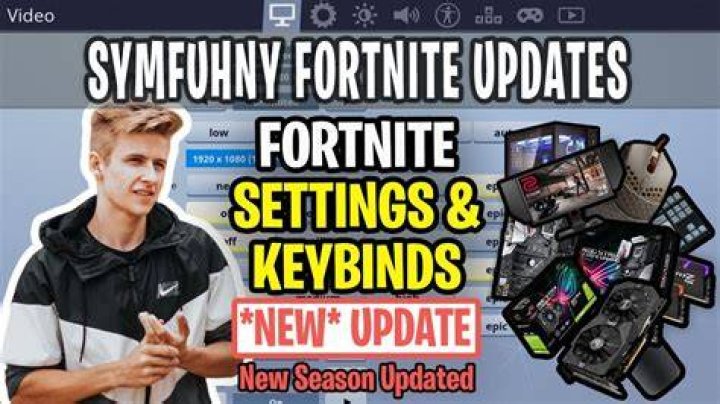 Symfuhny Fortnite Settings, Keybinds, Config & Gear 2024