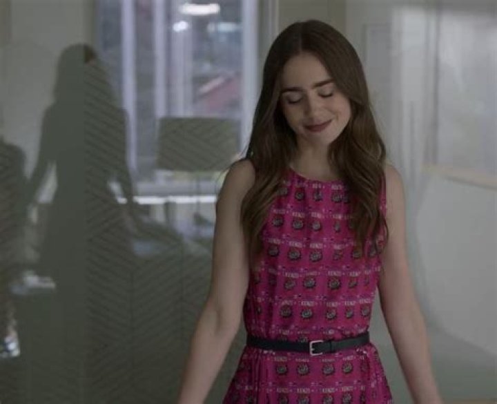 TeeWhyHive Emily B In Kenzo Tiger Embroidered Sweatshirt dress, YSL