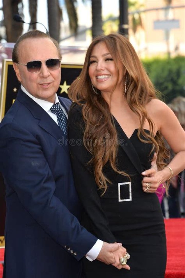 Thalia, Tommy Mottola editorial photo. Image of 21feb2001 36047161