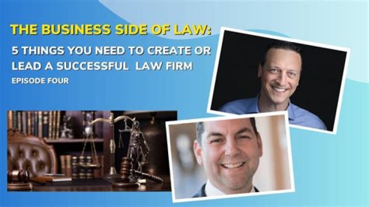 The Business Side Of Law Andrew Torrez On 5 Things You Need To Create