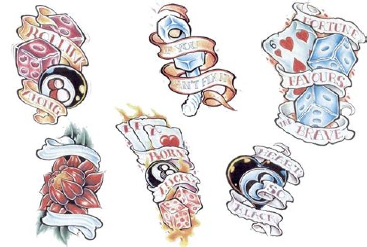 The Tattoo World Flash Tattoo for Tattooing