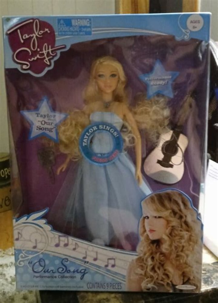 This Taylor Swift doll plays a clip of her smash hit "Tear Drops