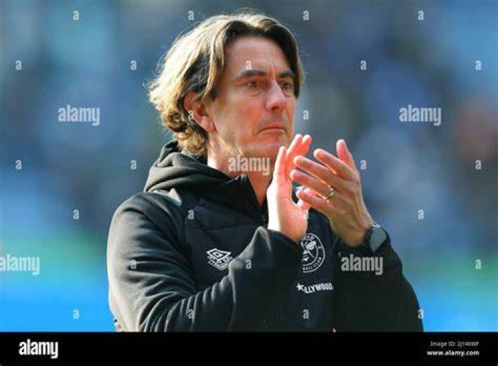 THOMAS FRANK, BRENTFORD FC MANAGER, 2022 Stock Photo Alamy