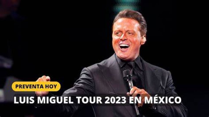 Tickets Luis Miguel 2023 Santander presale for his tour in Mexico Paudal