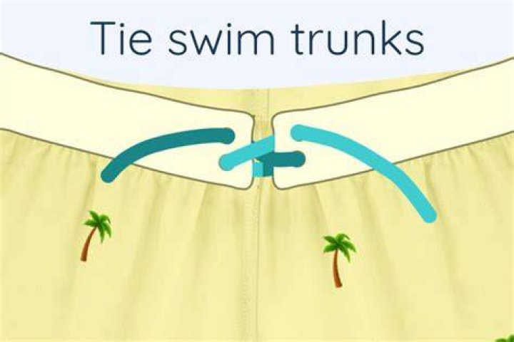 Tie swim trunks Stepbystep guide 2023