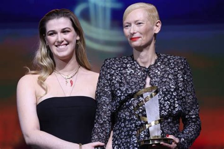 Tilda Swinton & Daughter Honor Make Stylish Duo at 'The Souvenir Part 2