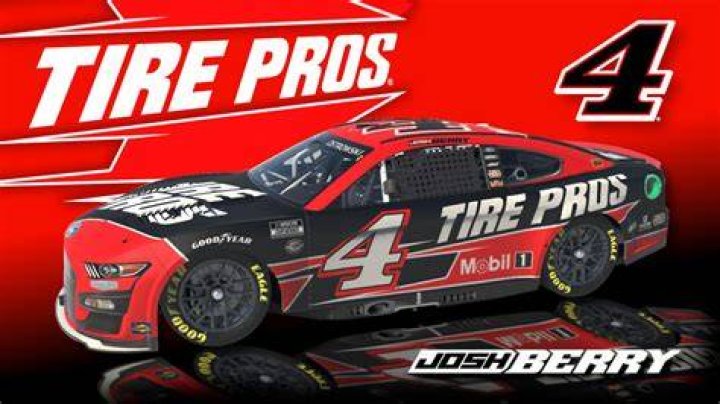 Tire Pros sponsors Josh Berry of NASCAR Xfinity Tire Business
