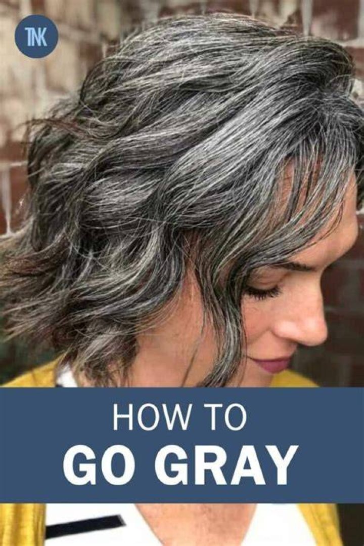 Tony Going gray, Grey hair care, Going gray gracefully