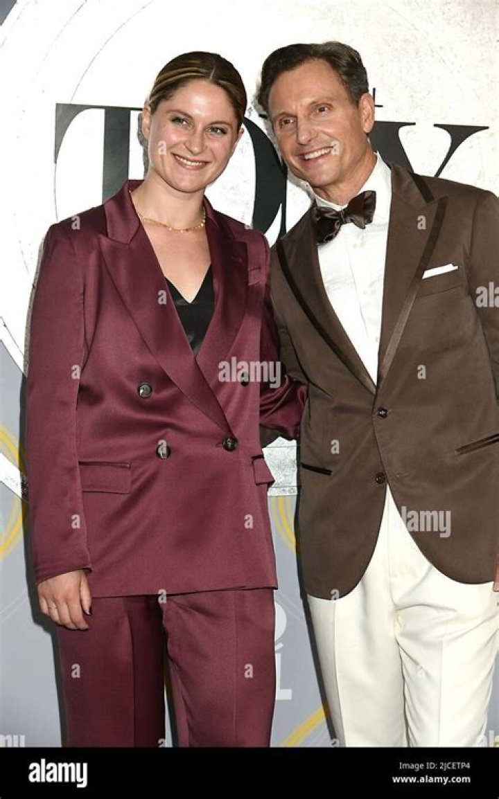 Tony Goldwyn and wife Jane Musky attends the 75th Annual Tony Awards on