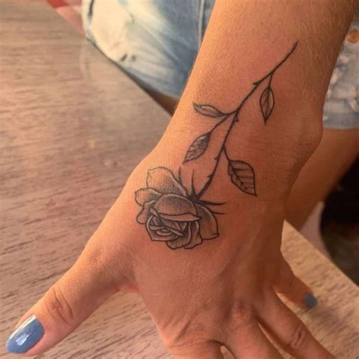 Top 101 Best Rose Hand Tattoo Ideas [2021 Inspiration Guide]