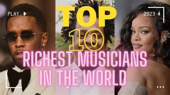Top 25 richest musicians in the world in 2021