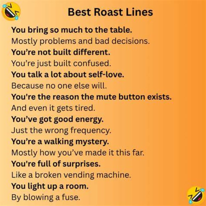 Top 50 Best Roast Quotes & Sayings