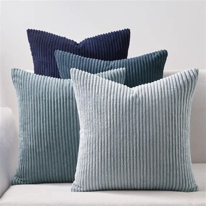 Topfinel Decorative HandMade Throw Pillow Covers 18 x 18 Inch Soft