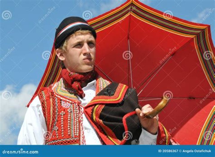 Traditional Bosnian Male Dress Editorial Photography Image of clothes
