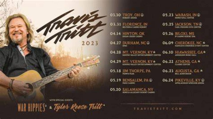 Travis Tritt Announces First Leg Of 2023 Tour