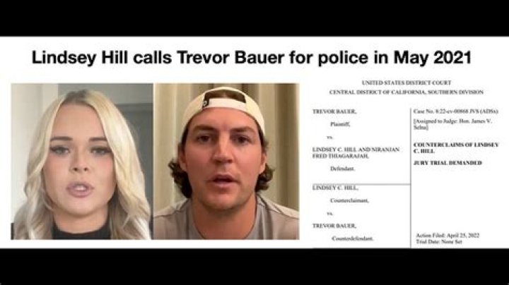 Trevor Bauer e Lindsey Hill concordam em resolver a&ccedil;&otilde;es judiciais entre