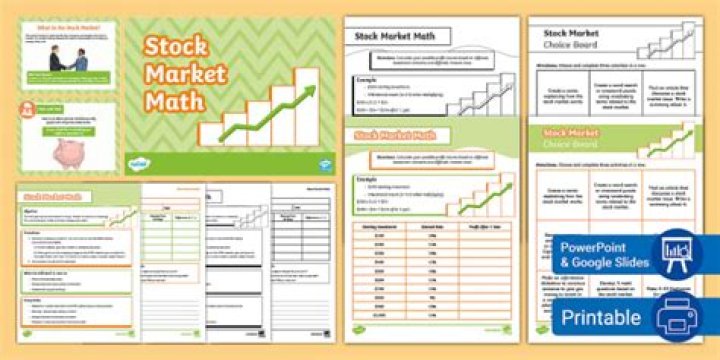 Tricky Stock Market Math Puzzle Maths puzzles, Fun math, Science