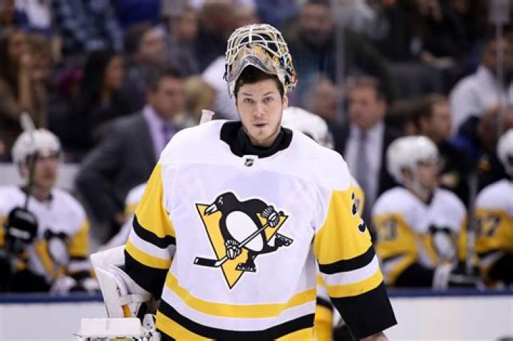 Tristan Jarry scored a goal! PensBurgh