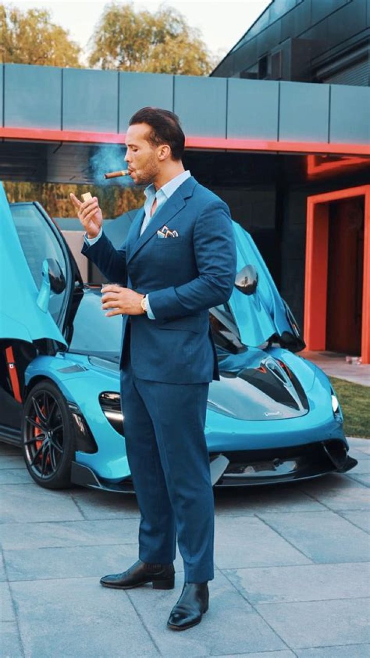 Tristan Tate on GETTR My first Gettr Vision with the McLaren 765LT