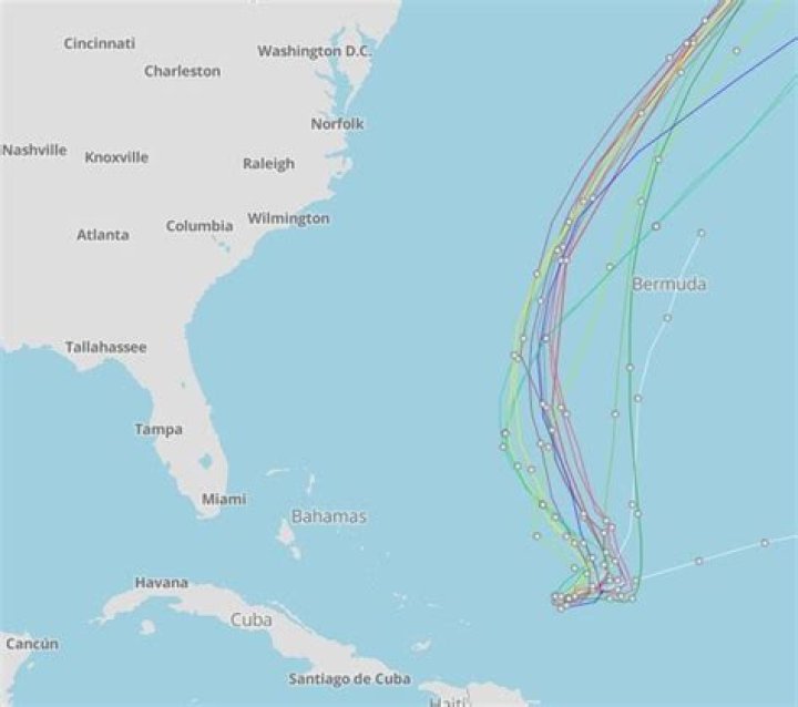 Tropical Storm Franklin, tropics spaghetti models, satellite images