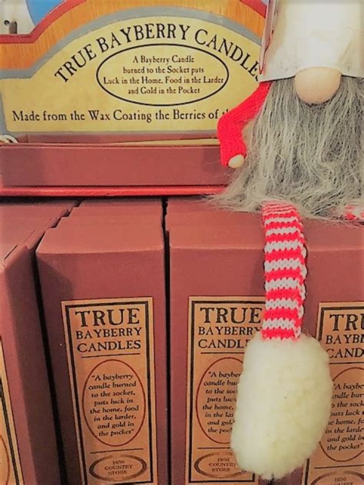 True Bayberry Candles 1856 Country Store, 6in tapers Bayberry
