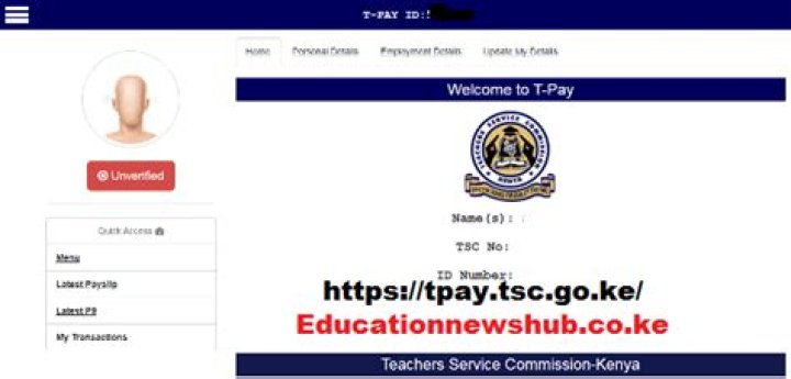 TSC Payslips; Registration, Login, details, password reset and how to