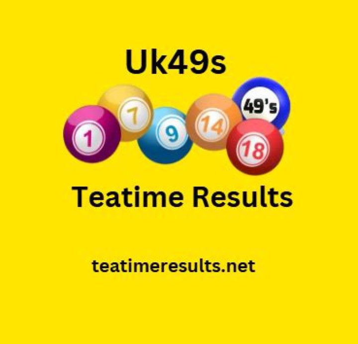 UK 49s Teatime Results Thursday, 20 February 2020 Tea time, Lunch