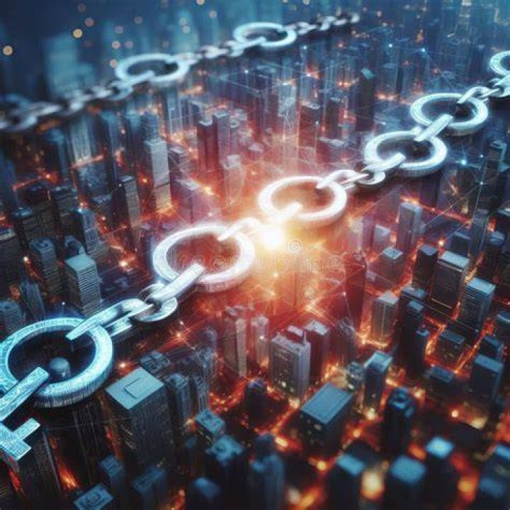 Unity Chain Stock Illustration Image 57554604
