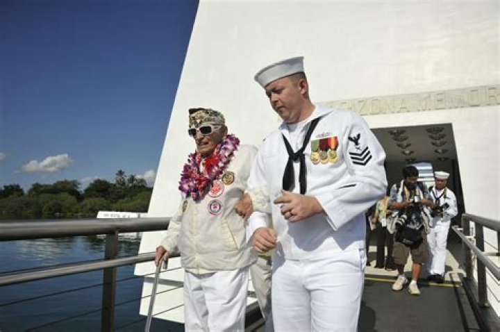 USS Arizona survivor Lou Conter remarks on 80th anniversary of Pearl