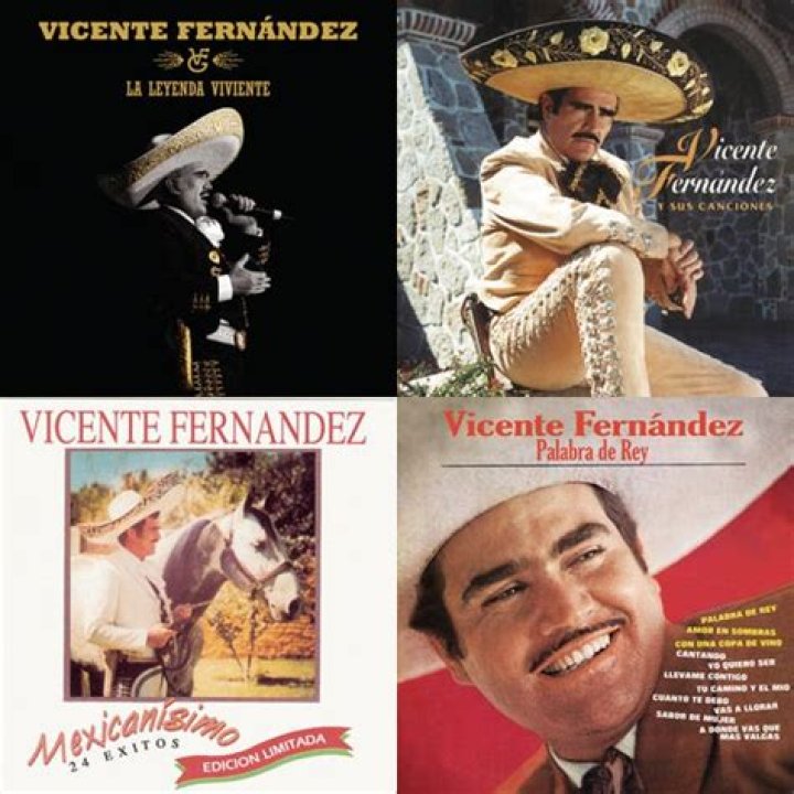 Vicente Fern&aacute;ndez una playlist con sus 10 mejores canciones viejas