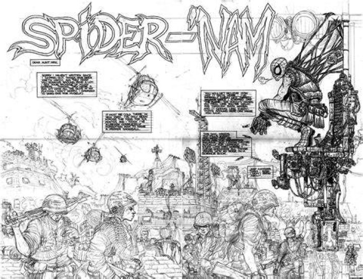 Vietnamspiderman Spiderman, Spiderman comic, Vietnam art