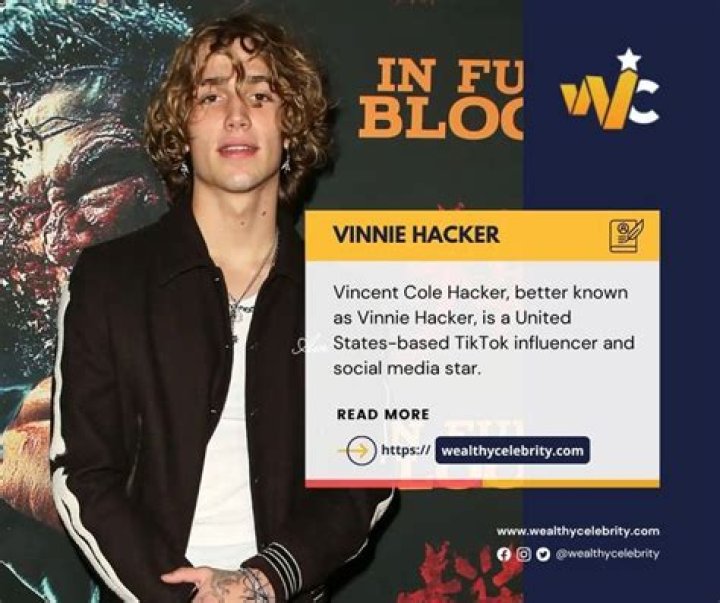 Vinnie Hacker Biography, Wiki, Net Worth, Girlfriend, Family Background