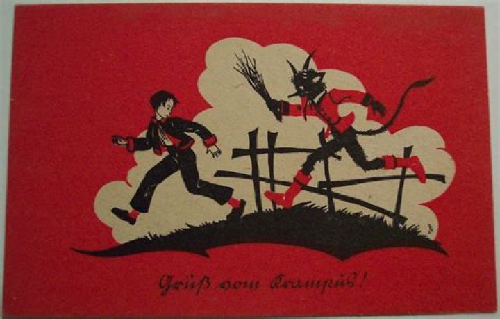 Vintage Krampus Scrap Dave Flickr