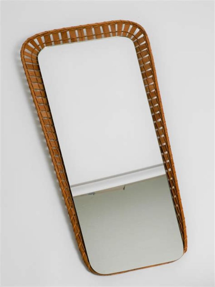 Vintage Rattan Wicker Sinusodial 70s Style Wavy Magazine Rack Etsy