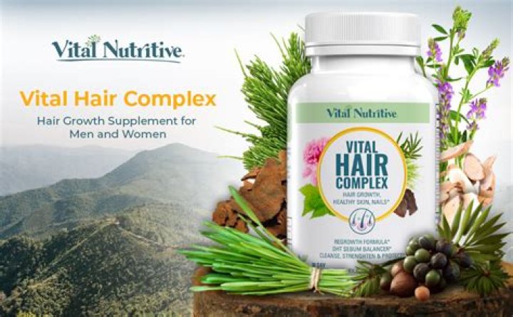VITAL NUTRITIVE Vital Hair Complex Hair Growth Vitamins for Men and