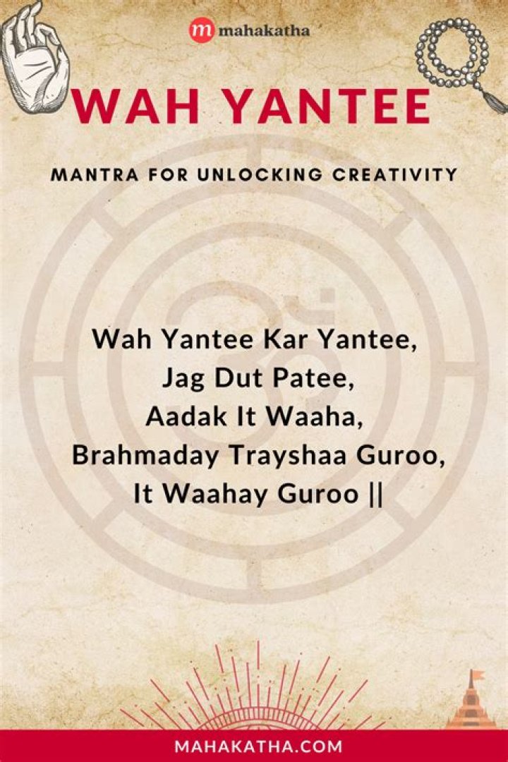Wah Yantee Mantra Lyrics, Meaning, Benefits, Download