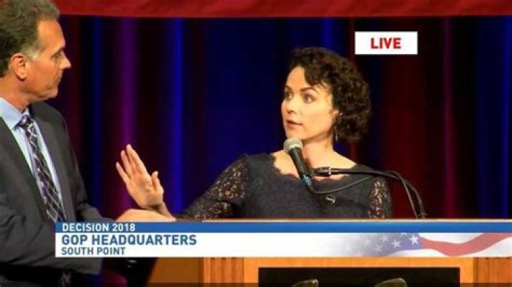 WATCH Amy Tarkanian gives emotionally charged speech after husband's