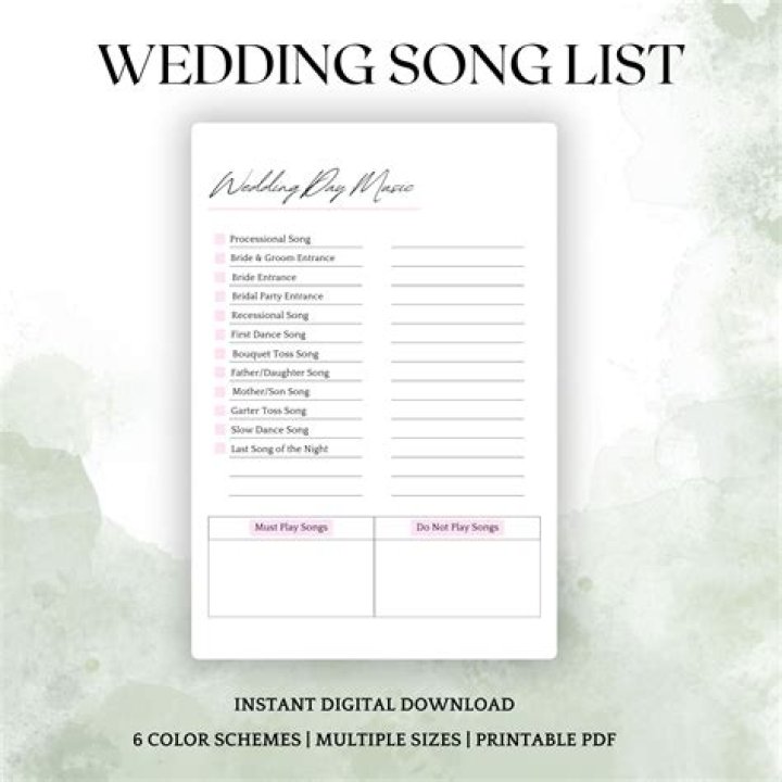 Wedding Processional/Recessional Songs 15 Not Overplayed Songs