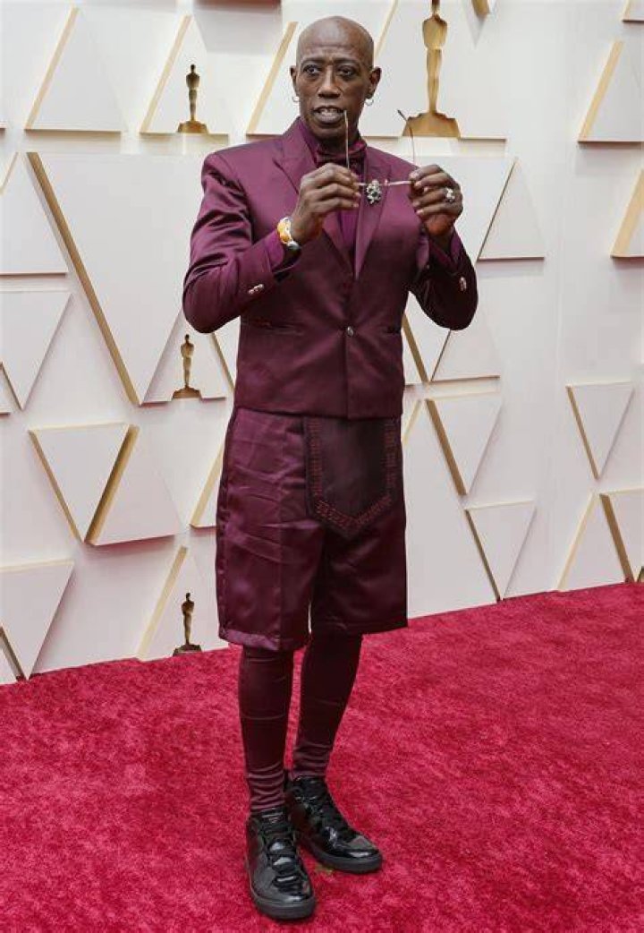 Wesley Snipes en la alfombra roja de los Oscar 2022 Fotos en eCartelera