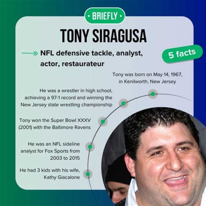 What Did Tony Siragusa Die From Skinny Ninja Mom