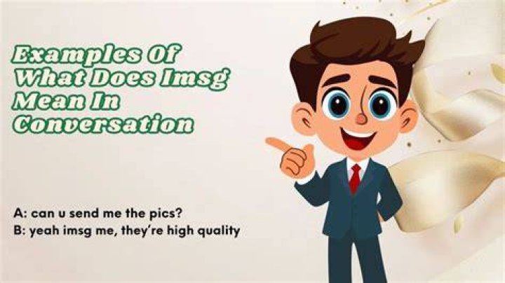 What Does IMSG Mean? How To Use It? Pre Review