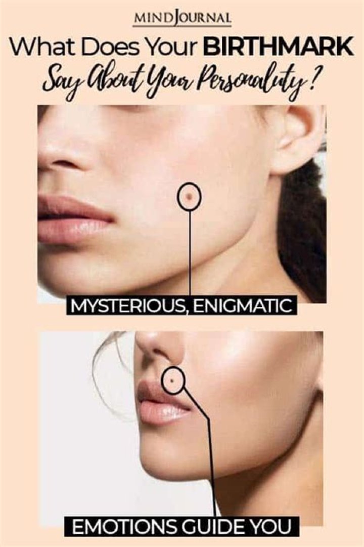What does your birthmark say about you? Birthmark, Mark meaning, Sayings