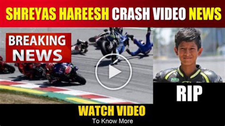 What happened to Shreyas Harish? Young rider dies in racing accident