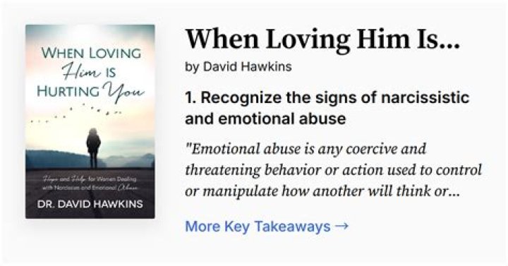 When Loving Him Is Hurting You by Dr. David Hawkins and Jim Denison