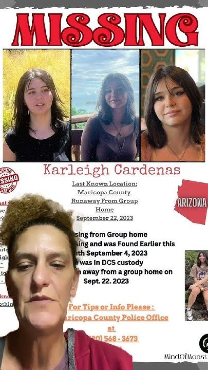 Where was Karleigh Cardenas last seen? Family issues plea for help in