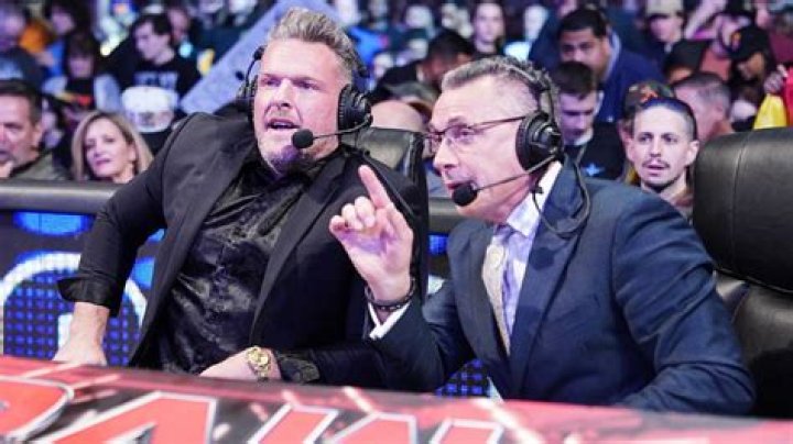 Who is WWE commentator Pat McAfee's wife?