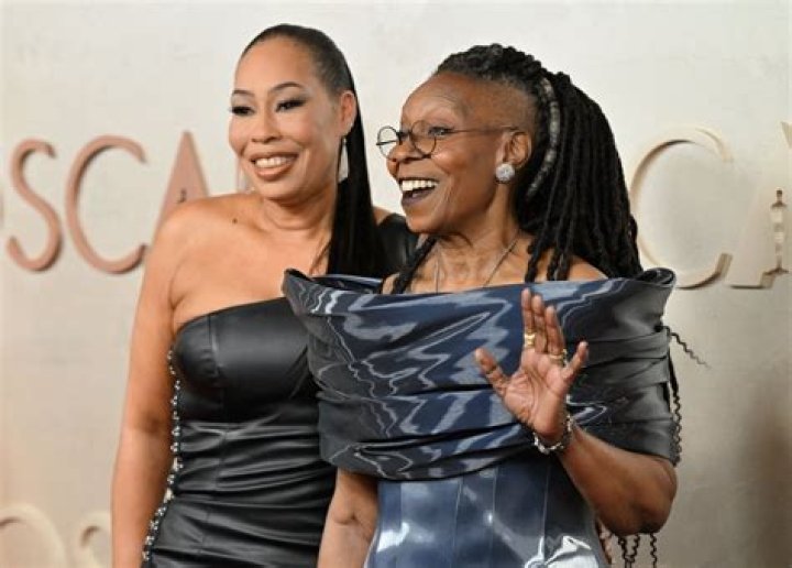 Whoopi Goldberg and her daughter, Alex Martin, got all glammed up for