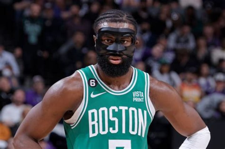 Why Does Jaylen Brown Wear a Mask? Here's What We Know