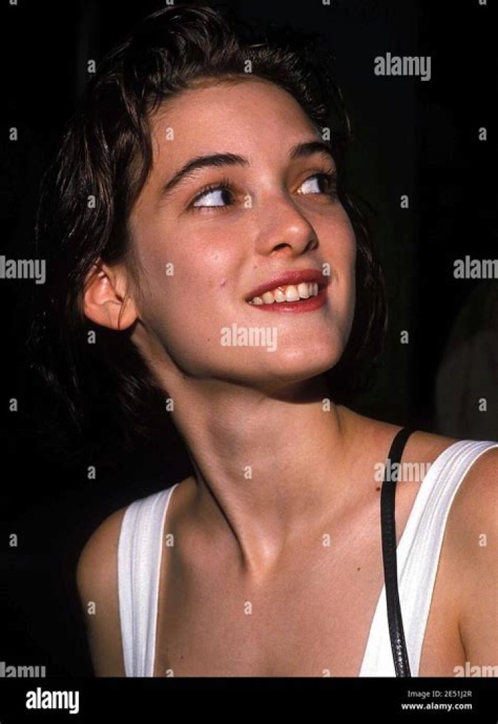 Winona Ryder 1989 Credit Ralph Dominguez/MediaPunch Stock Photo Alamy